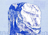 Illustration of Kingston's Coronation Stone