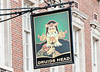 Druid's Head fronts onto the Market Place