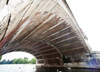 Kingston Bridge has been extended twice in its history