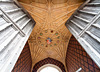 Ceiling detail of Anne Boleyn's Gateway